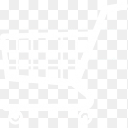 白色简约购物车免抠素材图像