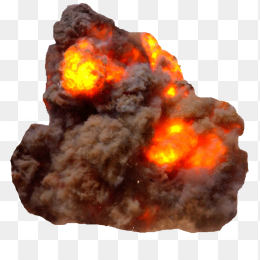 爆炸效果免抠素材图片