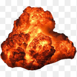 炸弹爆炸效果免抠图
