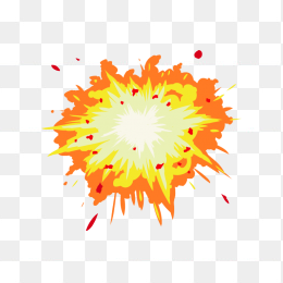 火焰免抠爆炸炸弹素材