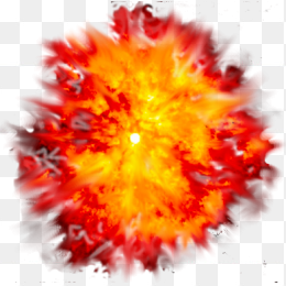 火焰爆炸炸弹免抠素材图