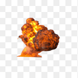 火焰爆炸炸弹免抠素材图像