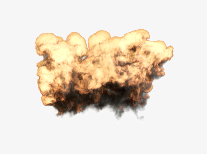 火焰爆炸炸弹免抠图形