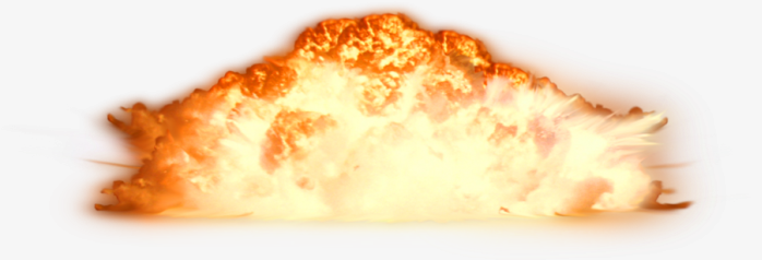 火焰爆炸炸弹免抠素材免抠