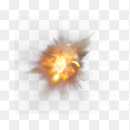 火焰爆炸炸弹免抠素材图
