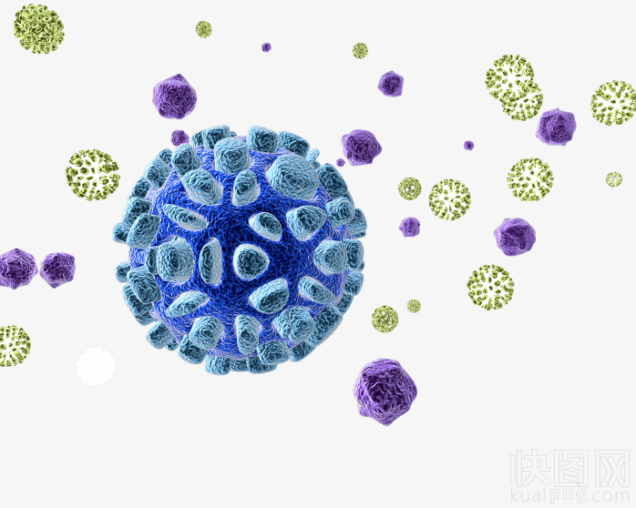 新型冠状病毒png素材