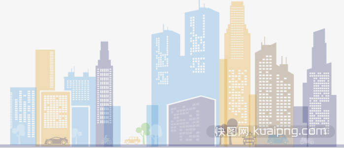 矢量摩天大楼剪影