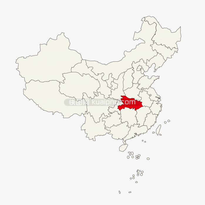 湖北省地图