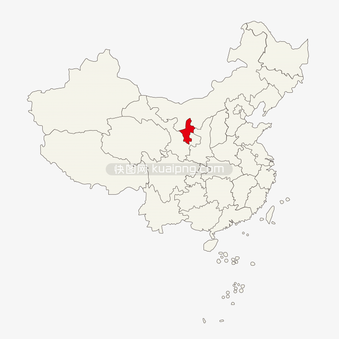 宁夏地图