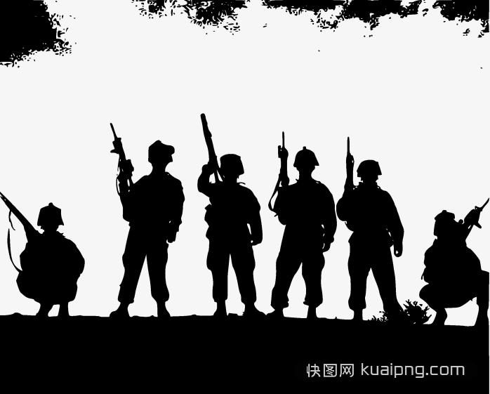 军队剪影