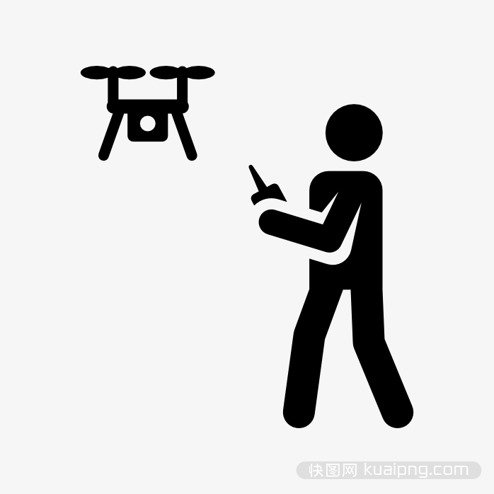 飞无人机图标