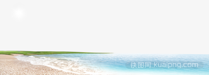 夏天海滩风景