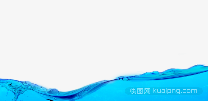 清澈水波浪