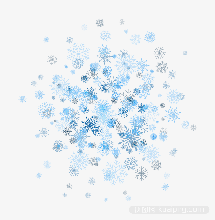 飘浮雪花