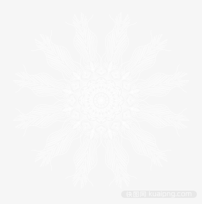 飘浮雪花