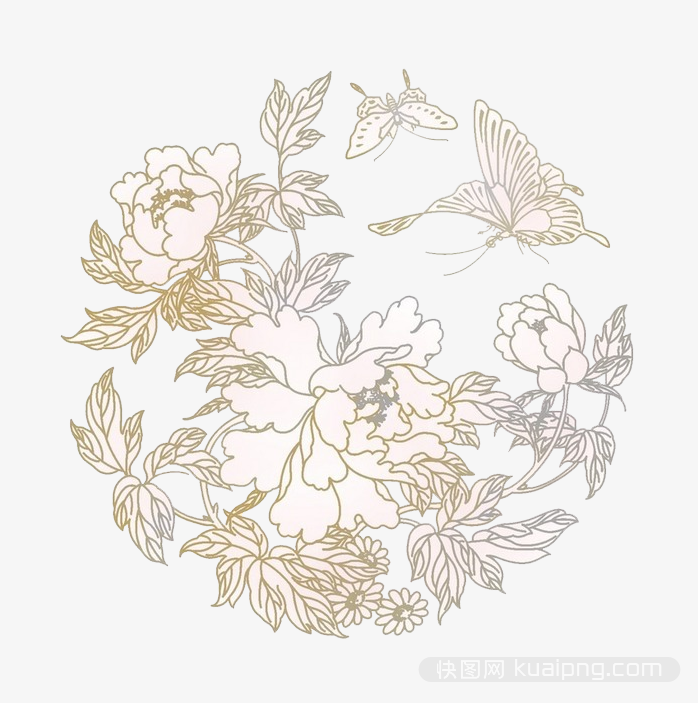 花朵底纹