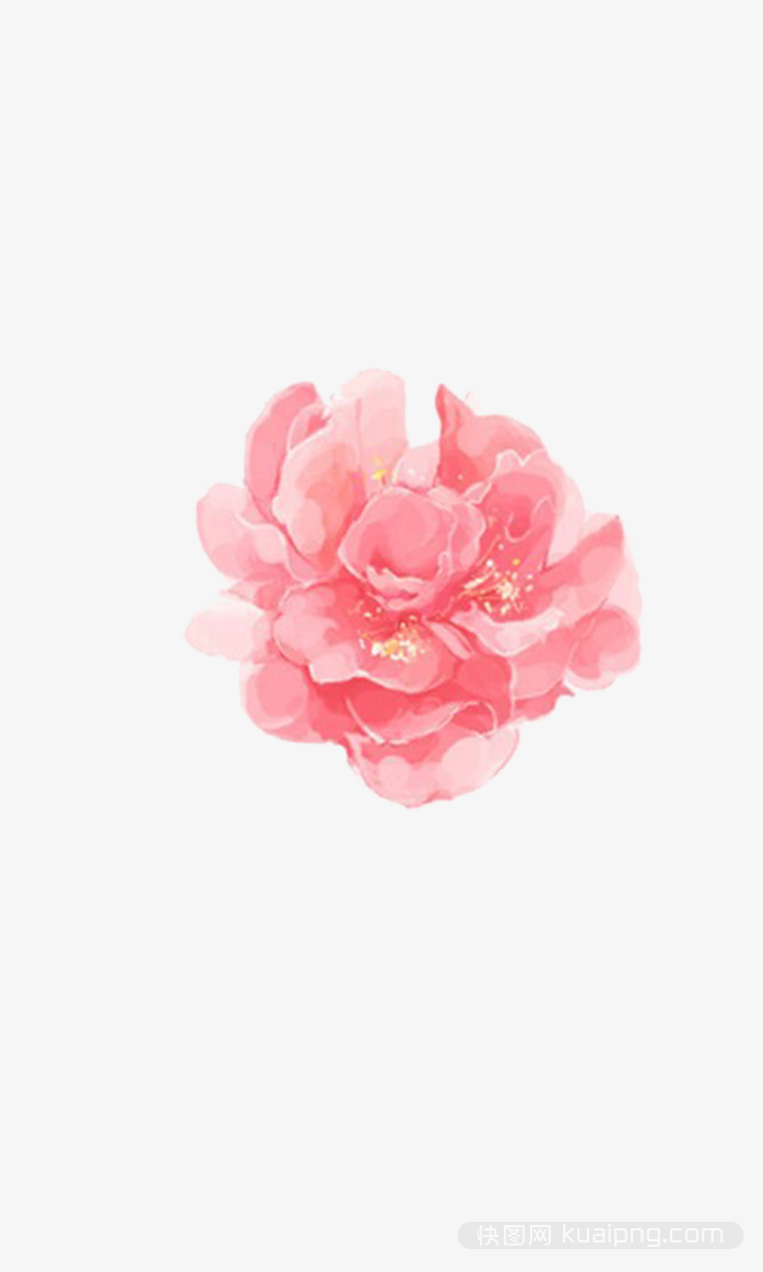 多彩鲜花设计元素