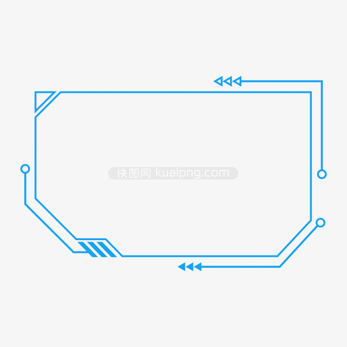 快图网独家原创科技边框
