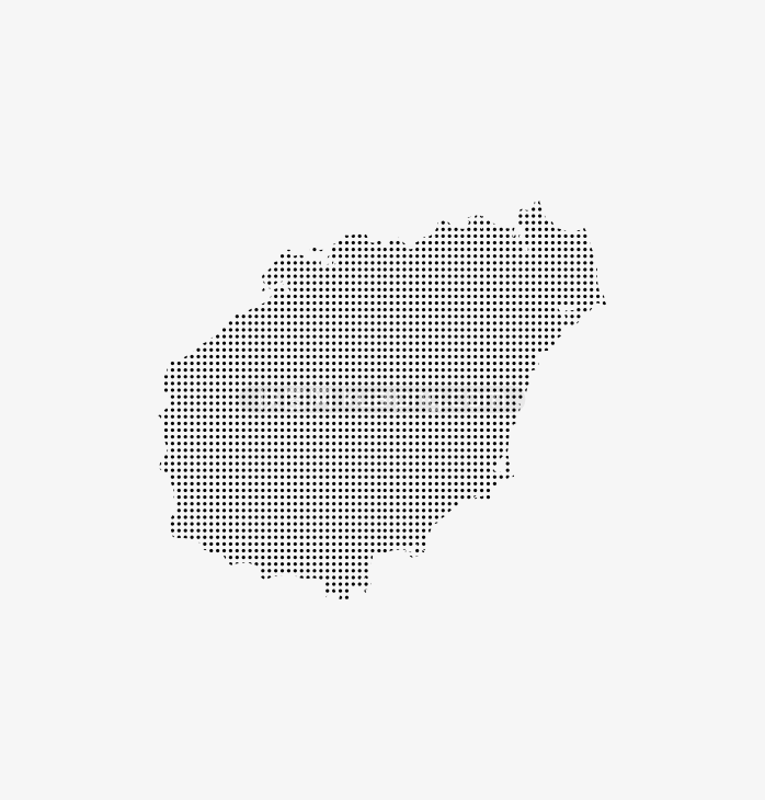 快图网原创海南省地图