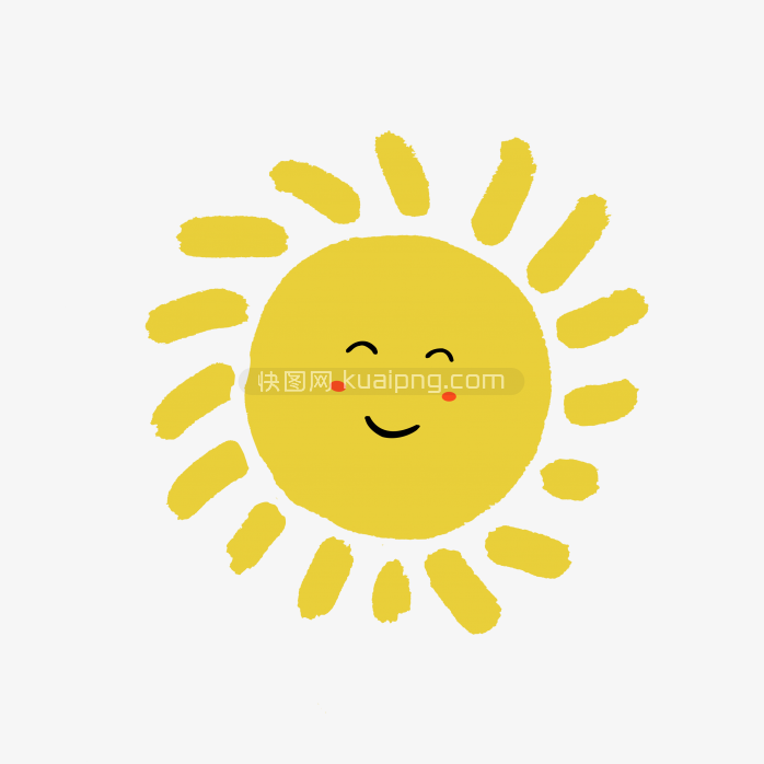 快图网独家原创卡通太阳