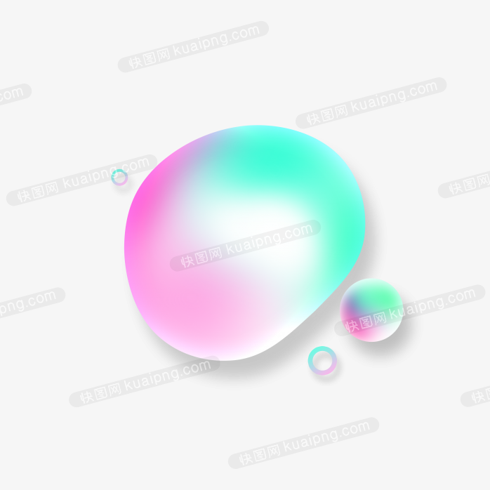 快图网独家正版原创彩色几何边框