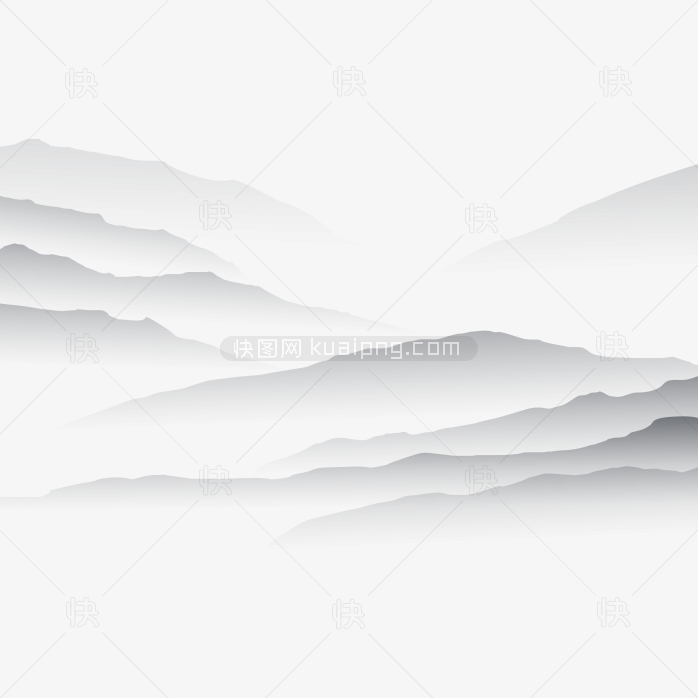 快图网独家正版原创水墨山水风景画