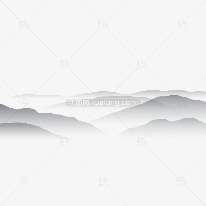 快图网独家正版原创水墨山水风景