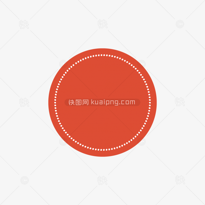 快图网独家原创圆形标签
