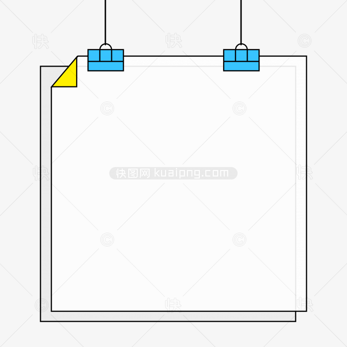 快图网独家正版原创方形边框
