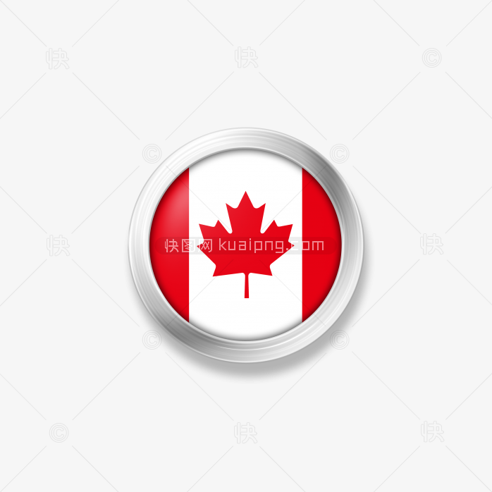 快图网独家原创加拿大国旗图标
