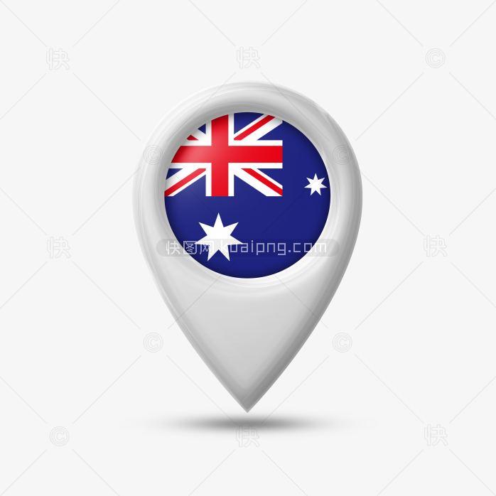 快图网独家原创澳大利来国旗图标