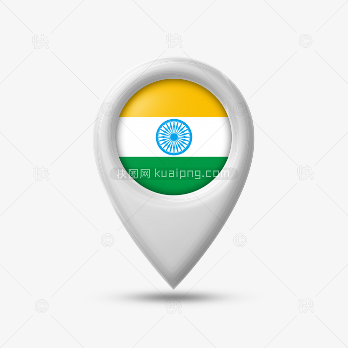 快图网独家原创印度国旗图标