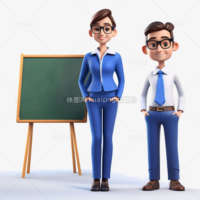 3D男女教师
