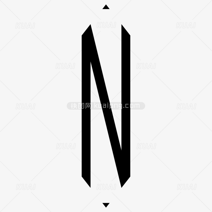 钻石组合字体-中N