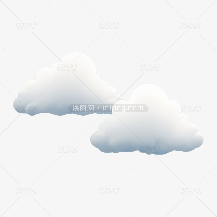 漂浮白云