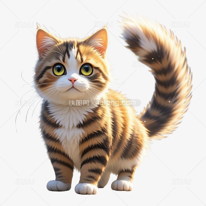 卡通小猫