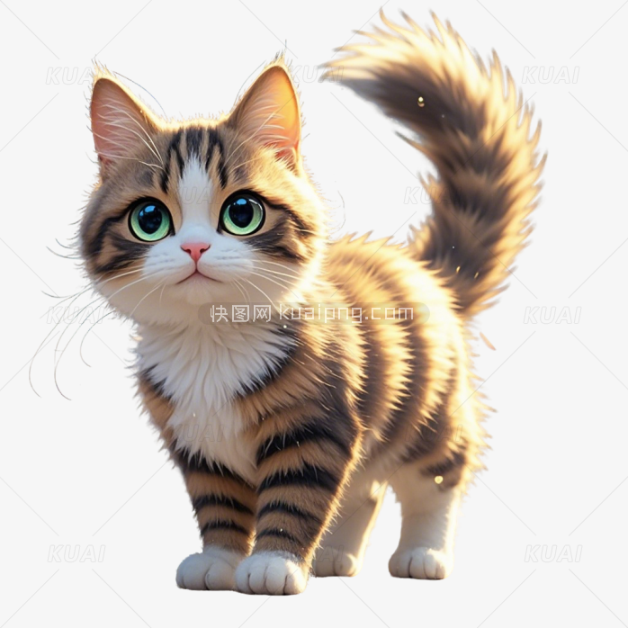 卡通小猫