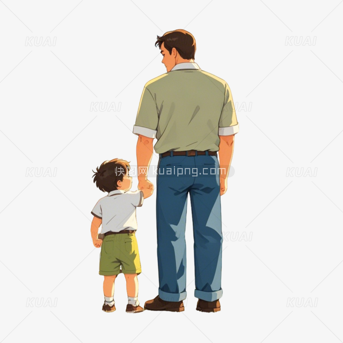 父亲节人物素材