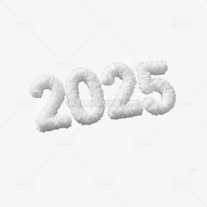 雪花2025字体