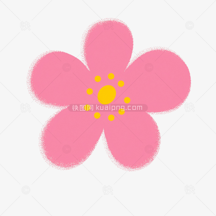 快图网原创可爱粉色樱花