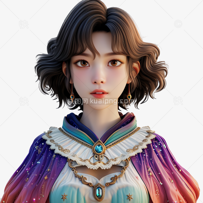 快图网原创3D游戏美女人物