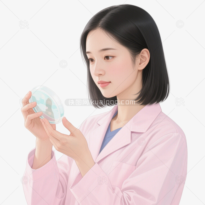 快图网原创女医生做研究人物