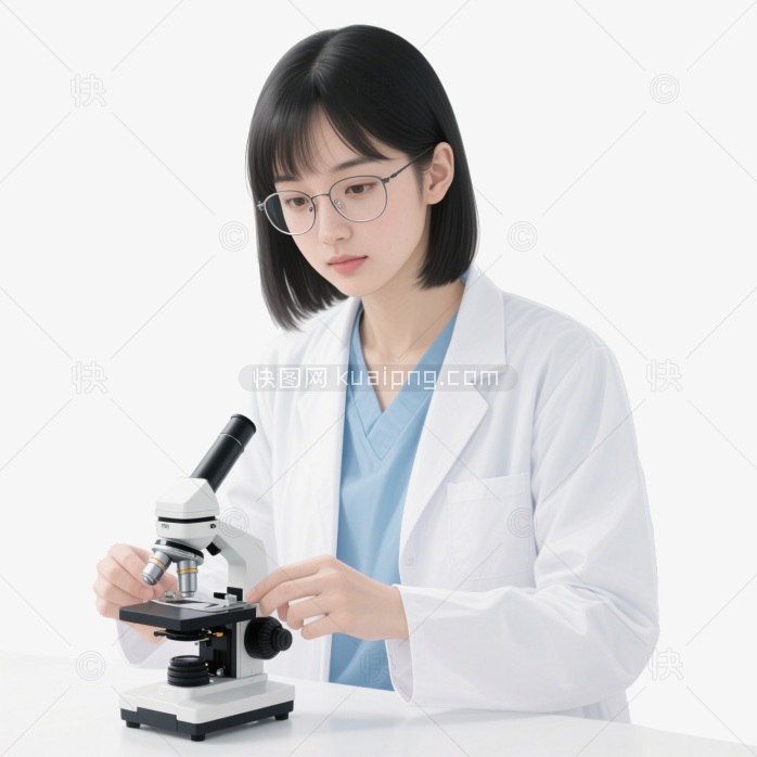 快图网原创女医生做研究人物