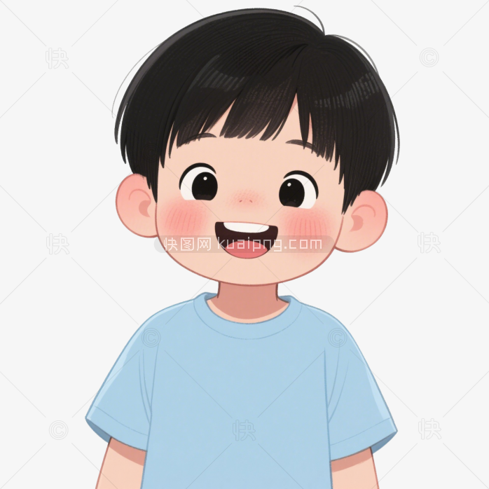 快图网原创可爱男生头像