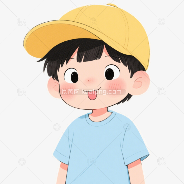 快图网原创可爱男生头像