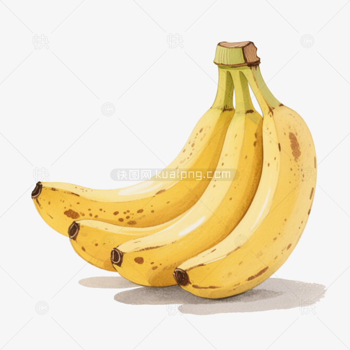 快图网原创手绘香蕉