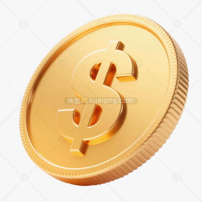 快图网原创漂浮金币