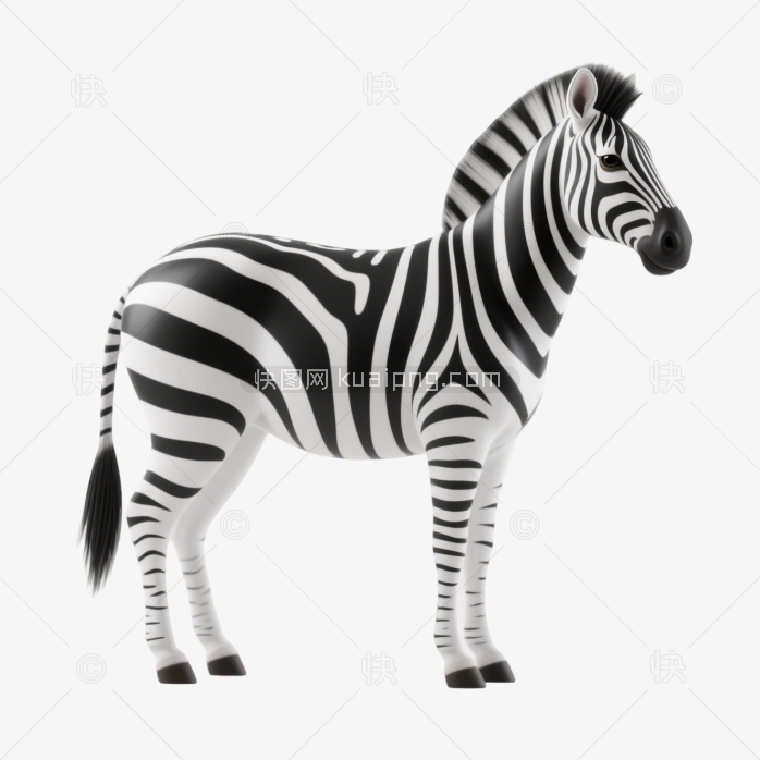 快图网原创3D斑马