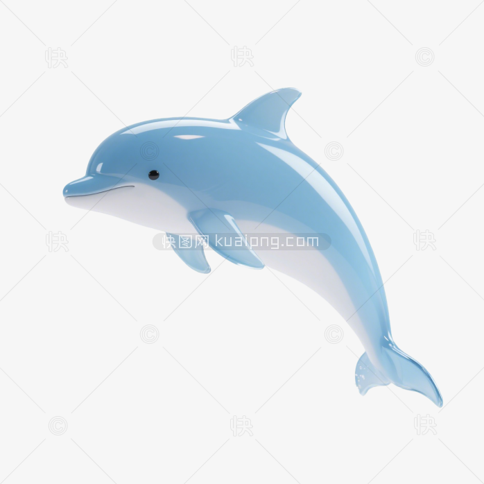 快图网原创3D海豚