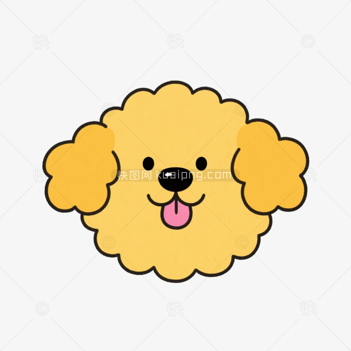 快图网原创可爱小狗logo